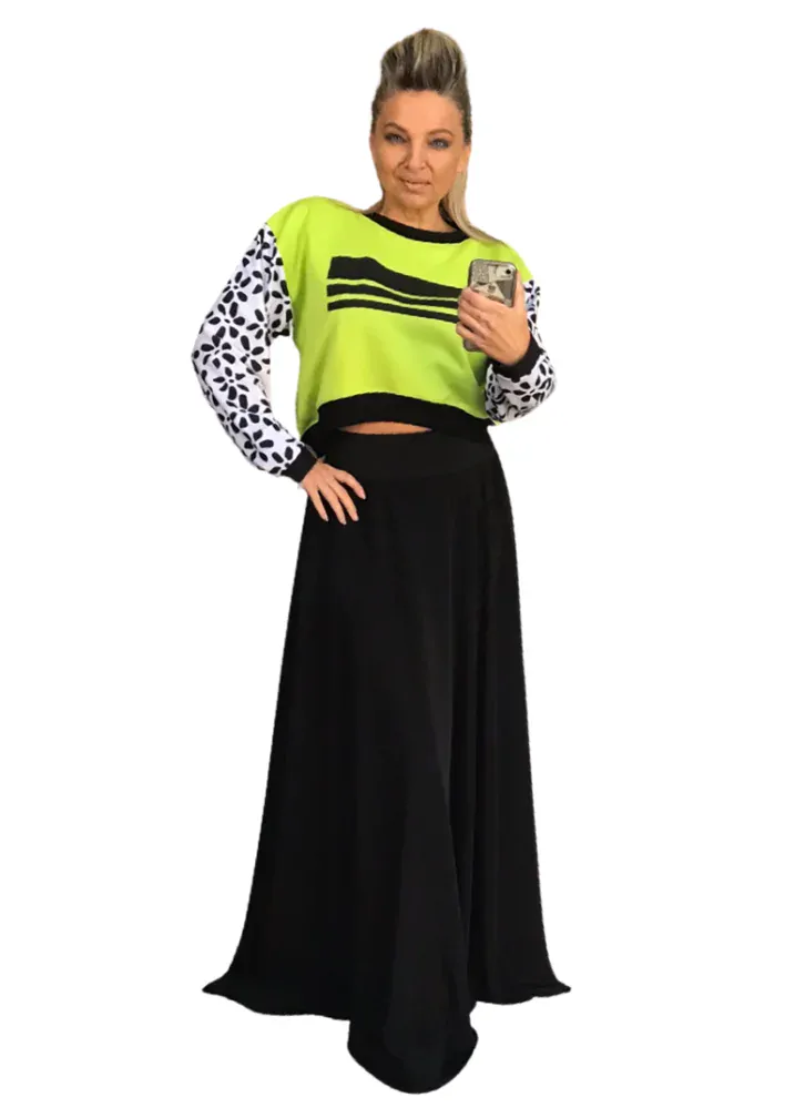 Dlouhá letní sukně - maxi sukně BOROS SK-L-BL09